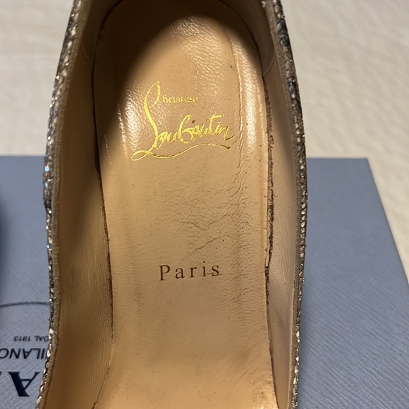 Christian Louboutin 38.5 Pigalle Follies 100